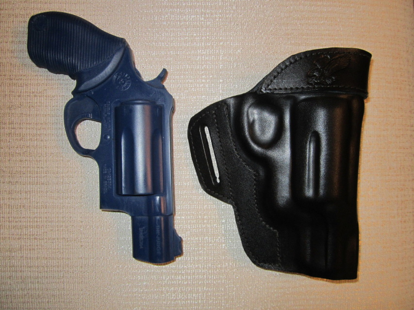 Pro-tech Gun holster For Taurus Judge 4510 TKR 5 Shot Revolver With 3/"Barrel